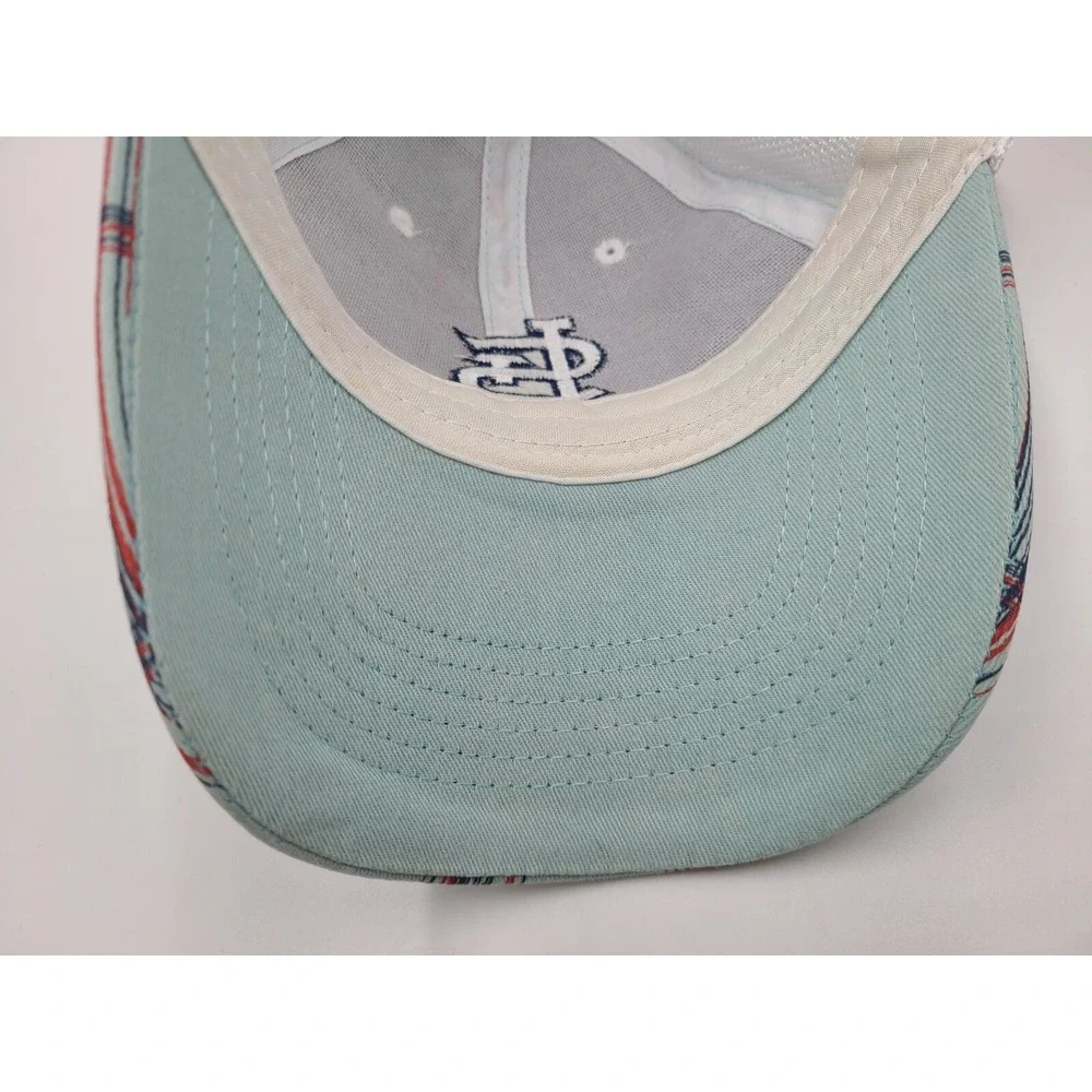 St Louis Cardinals Plaid US Cellular Mesh Adjustable Hat Cap Men Women MLB Blue